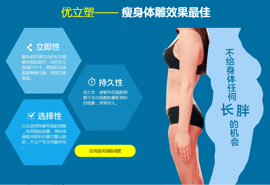優(yōu)立塑減肥，經過消費者檢驗的減肥儀器